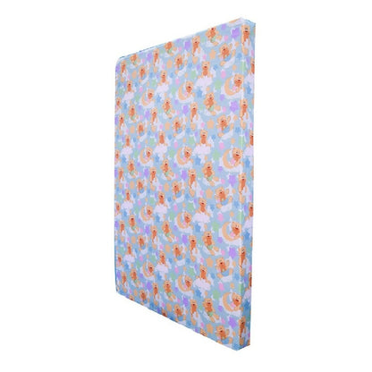 Colchoneta Para Cuna Corral De Bebé Cremallera 60x90 Cm
