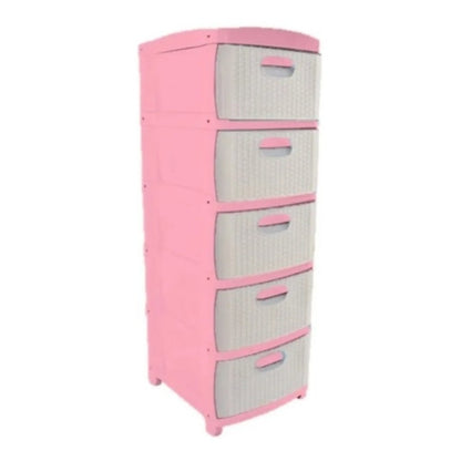 Cajonero Organizador Dubai 5 Gavetas Gavetero Plástico