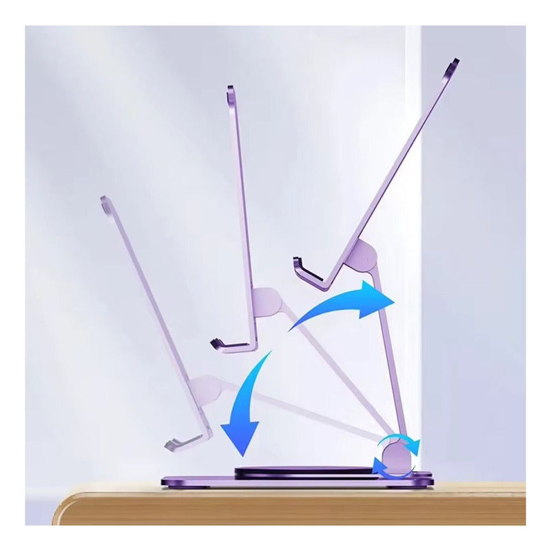 Soporte 360  Celular Plegable Aluminio Resistente Premium