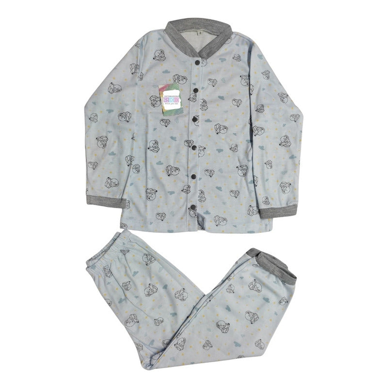 Pijama 2 Piezas Para Bebe Niño Niña Diseños Varios
