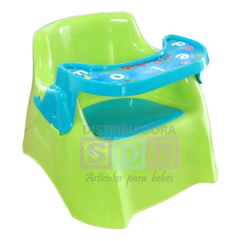 Baño Comedor Entrenador Bebes 2en1 Plástico Vasenilla Bañito