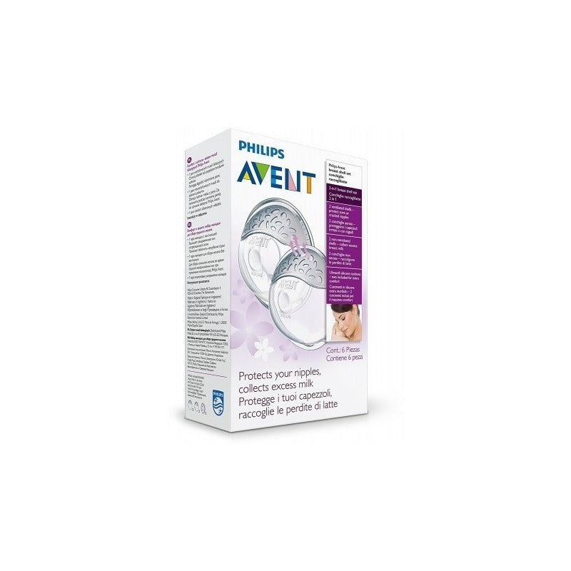 Conchas Copas Pezoneras Recolectoras Protectores Leche Avent