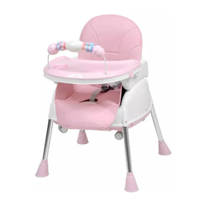 Silla Comedor Bebe 4 En 1 Juguetes Doble Bandeja Booster