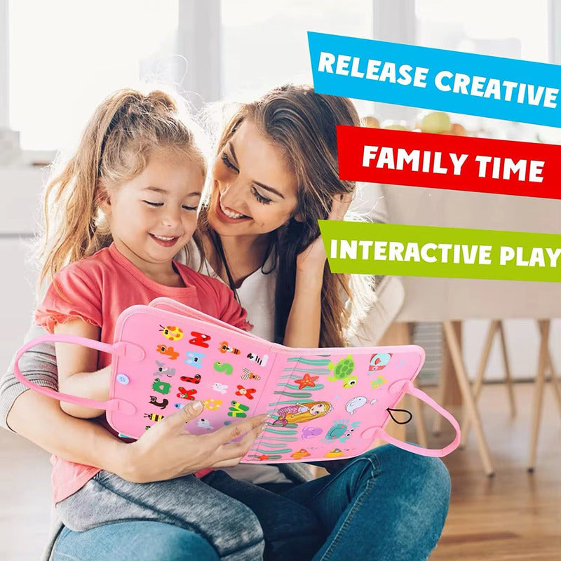 Libro Educativo De Actividades Sensoriales Montessori Niños