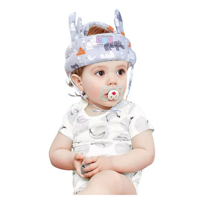 Casco De Seguridad Gateo Bebe Ajustable Protector Acolchado