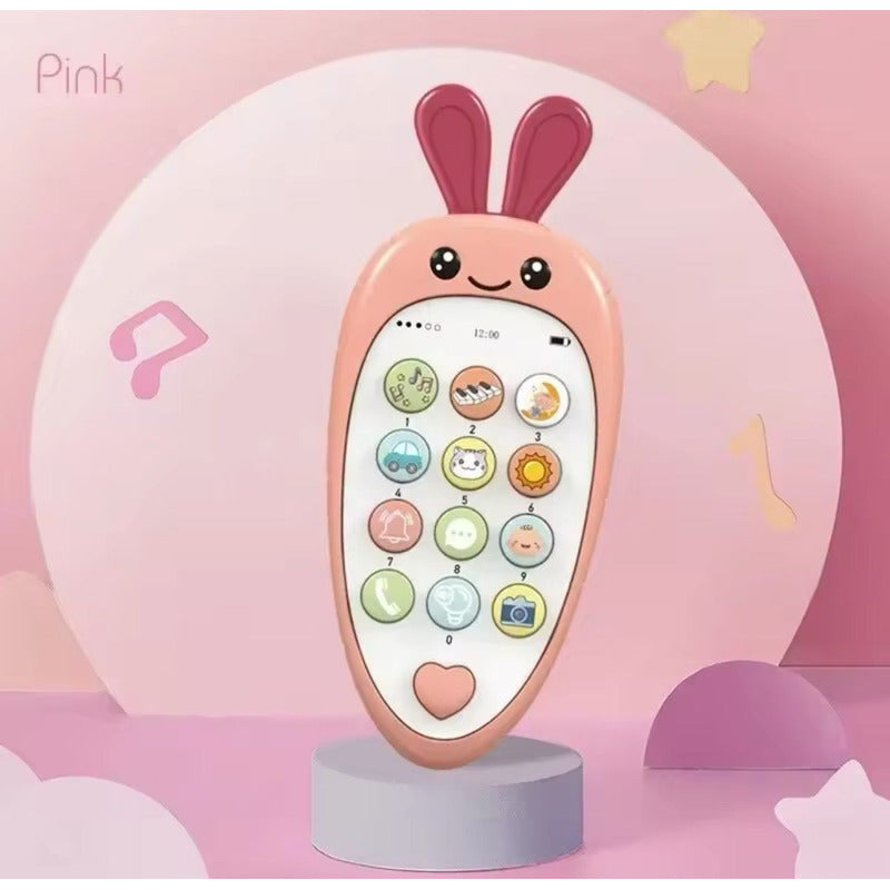 Control Remoto 2 En 1 Para Bebe Musica Luces Sonidos
