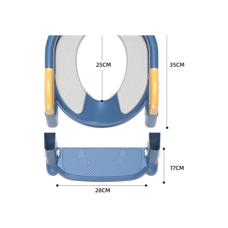 Asiento Escalera Reductor Baño Entrenamiento Inodoro Niños