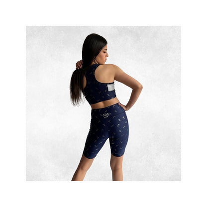 Conjunto Deportivo 2 Piezas Lycra Biker Mujer Varios Colores