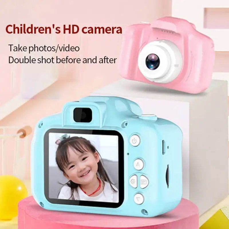 Mini Cámara Digital Infantil Para Niños Niñas Fotos Videos