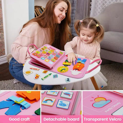 Libro Educativo De Actividades Sensoriales Montessori Niños