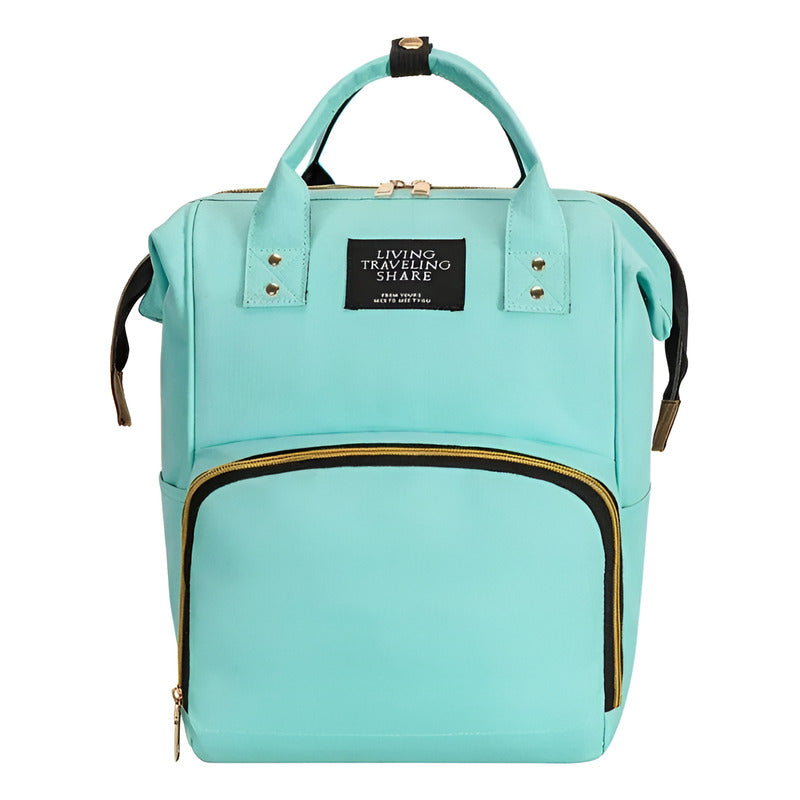 Pañalera Multinfuncional Bebe Mochila Morral Bolso 6 Colores