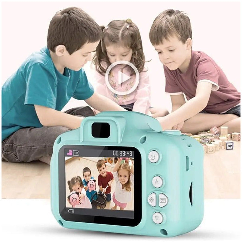 Mini Cámara Digital Infantil Para Niños Niñas Fotos Videos