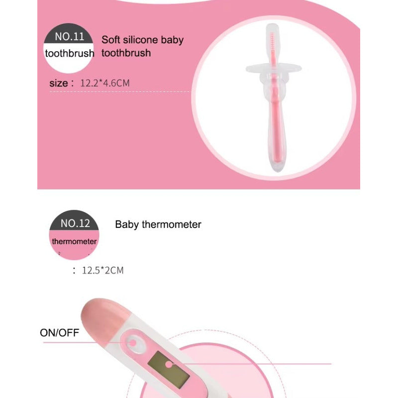 Kit Aseo Para Bebe 10 Piezas