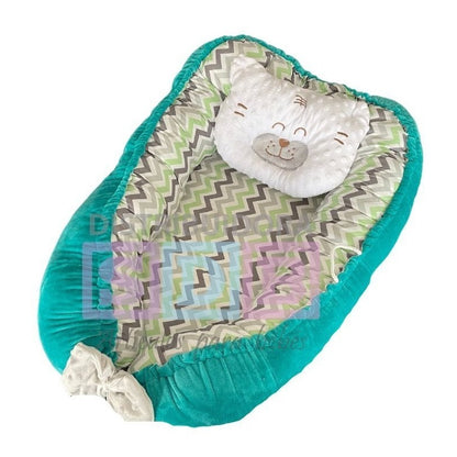 Cojin Nido Bebe Varios Diseños Antialergico Envío Gratis