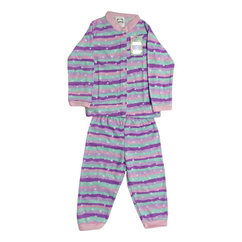 Pijama 2 Piezas Para Bebe Niño Niña Diseños Varios