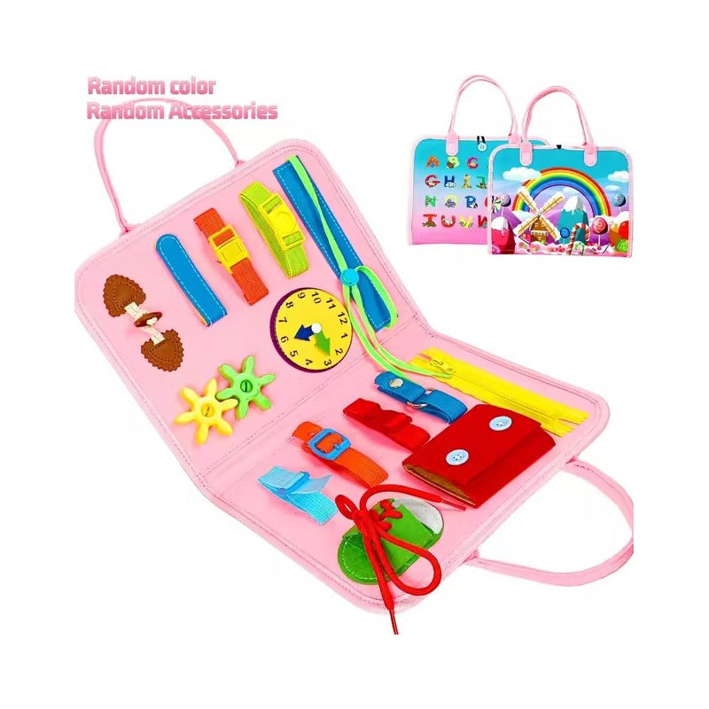 Libro Educativo De Actividades Sensoriales Montessori Niños
