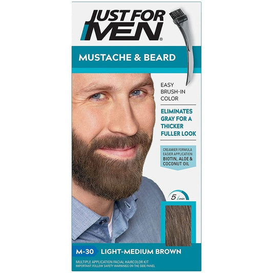 Tinte Para Barba Bigote Hombre Just For Men Café Claro Medio