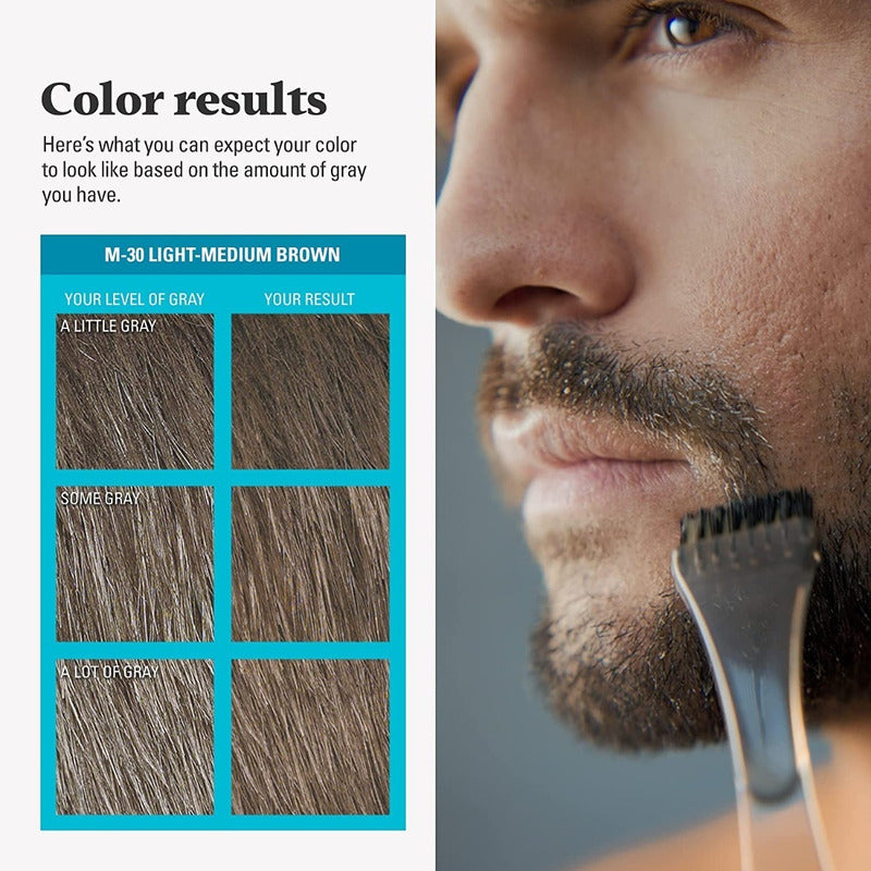 Tinte Para Barba Bigote Hombre Just For Men Café Claro Medio