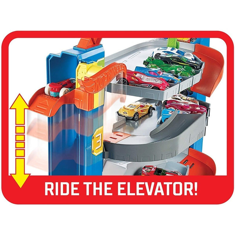 Pista Autos Hot Wheels Garage Extremo Original Mattel