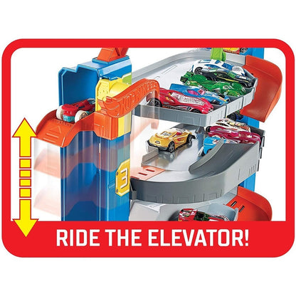 Pista Autos Hot Wheels Garage Extremo Original Mattel