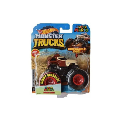 Auto Hot Wheels Monster Truck Super Mario Escala 1:64