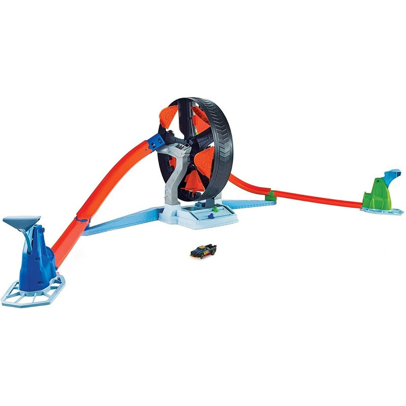 Pista De Autos Hot Wheels Desafio De La Ruleta Incluye Auto