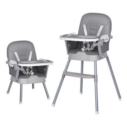 Silla Comedor Bebe Alta Plegable Portatil 3 En 1 Alturas