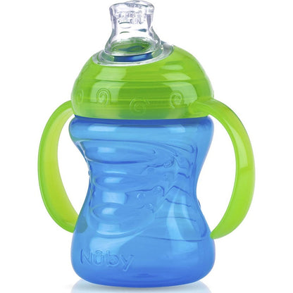 Vaso Entrenador Antiderrame Nuby 8oz 240 Ml Asas Bpa Free X1