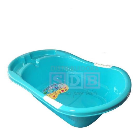 Bañera Tina Para Bebe 3 Colores Plásticas Sencilla Baño