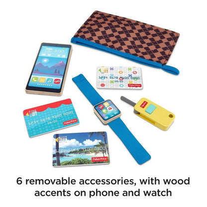 Mi Primera Cartera Bolso Fisher Price Juguete Smartphone