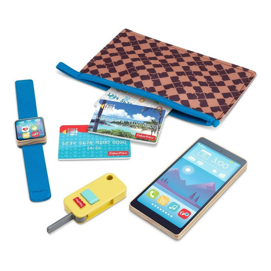 Mi Primera Cartera Bolso Fisher Price Juguete Smartphone