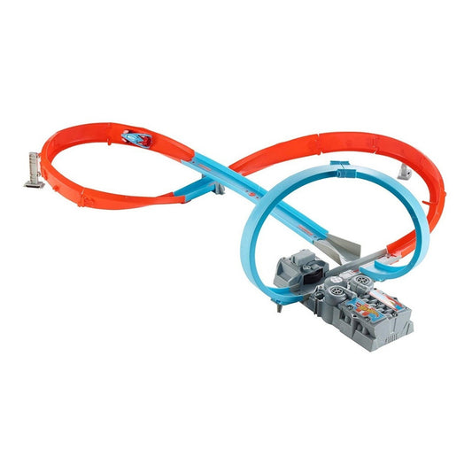 Pista Auto Hot Wheels Circuito En 8 Con Acelerador Impulsado