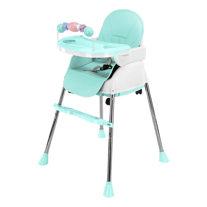 Silla Comedor Bebe 4 En 1 Juguetes Doble Bandeja Booster