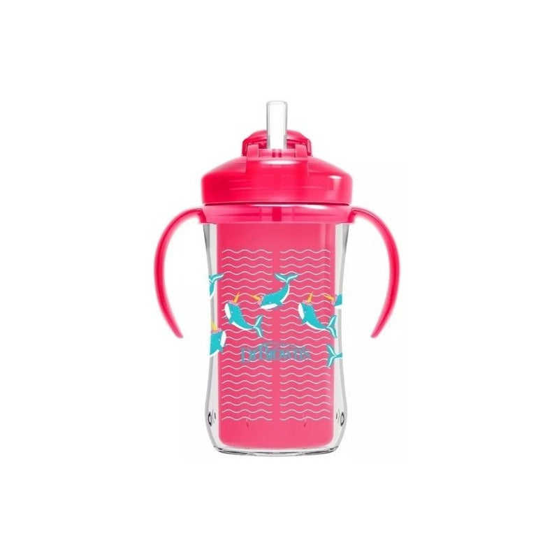 Vaso Pitillo Entrenador Térmico Antiderrame Dr Brown 10oz