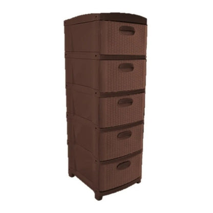 Cajonero Organizador Dubai 5 Gavetas Gavetero Plástico