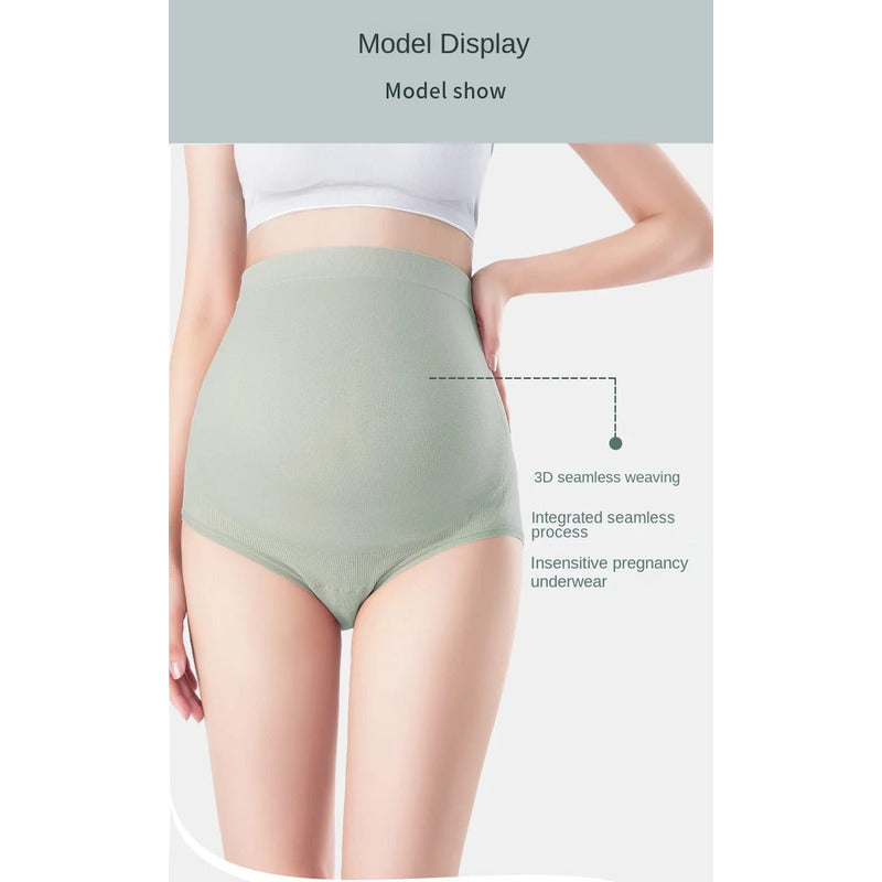 Panties Para Maternidad Combo X3 Faja Materna Soporte