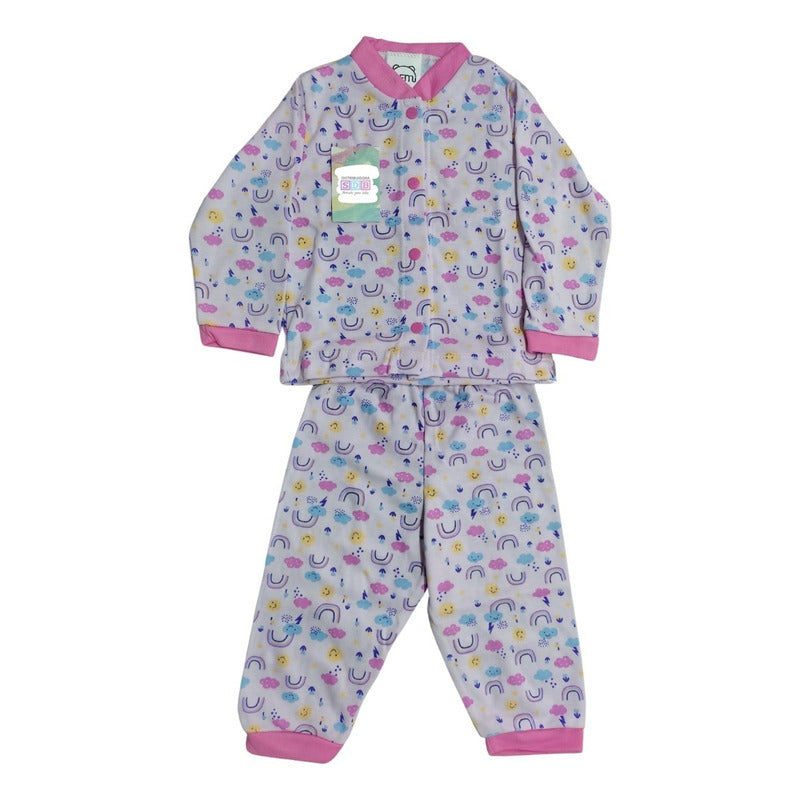 Pijama 2 Piezas Para Bebe Niño Niña Diseños Varios