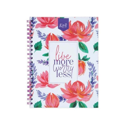 Cuaderno Argollado Cuadriculado Kiut 80 Hojas Durabook Norma