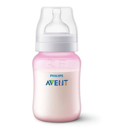 Tetero Avent Biberon 4 Oz 125ml Classic+ X1 0m+ Rosado