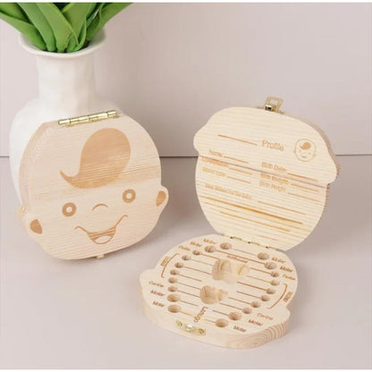 Caja Organizadora Guarda Dientes Leche Niños Ratón Pérez
