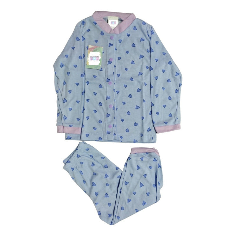 Pijama 2 Piezas Para Bebe Niño Niña Diseños Varios