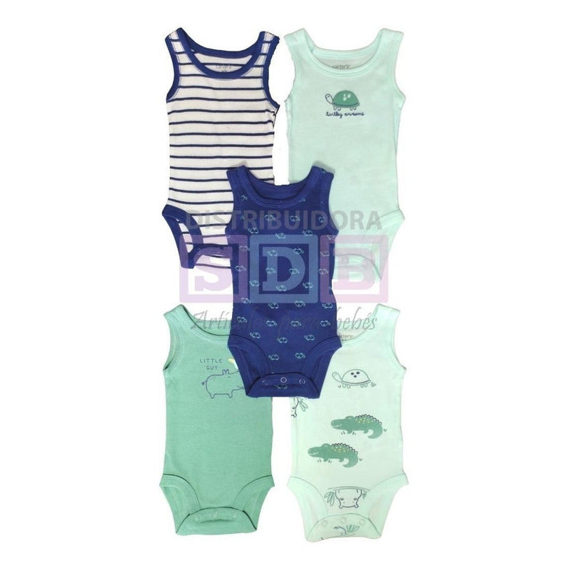 Set 5 Bodys Bodies Carters Bebé Niño Niña Mamelucos