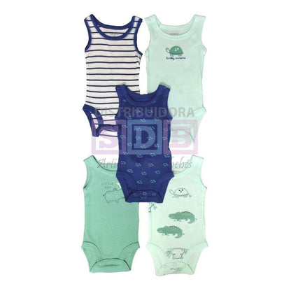 Set 5 Bodys Bodies Carters Bebé Niño Niña Mamelucos
