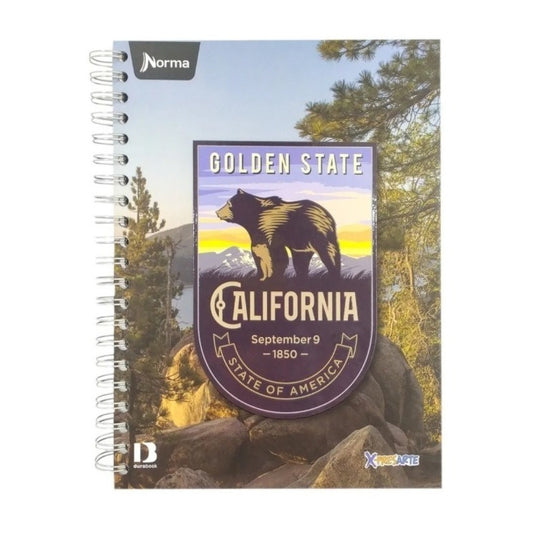 Cuaderno Argollado Cuadriculado Xpresarte 175 Hojas Durabook