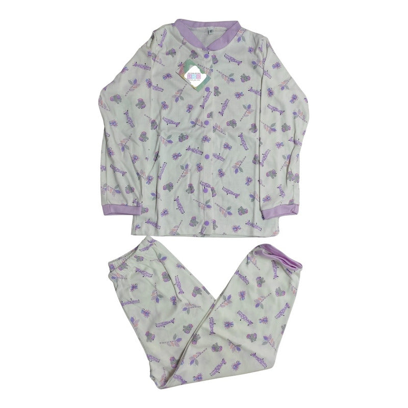 Pijama 2 Piezas Para Bebe Niño Niña Diseños Varios