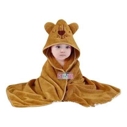 Toalla Manta Cobija Bebe Niños Suave Con Capota Multiusos