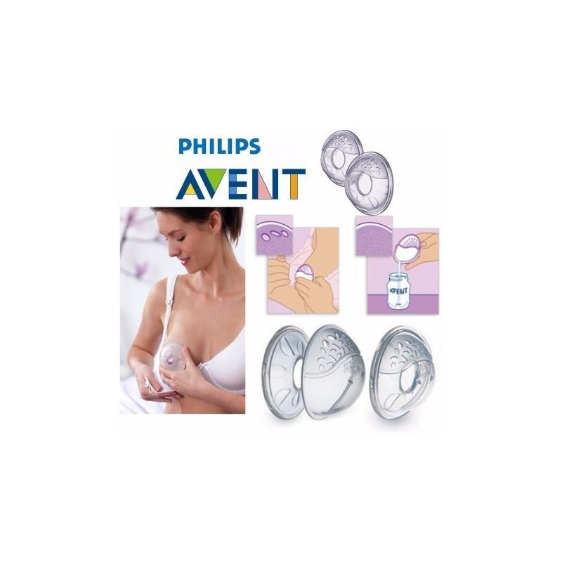 Conchas Copas Pezoneras Recolectoras Protectores Leche Avent