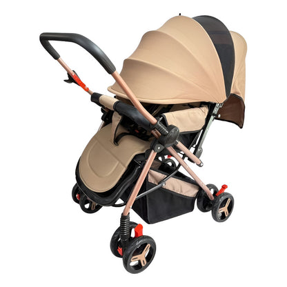 Coche Paseador Bebe Barra Reversible + Juguetes + Mosquitero