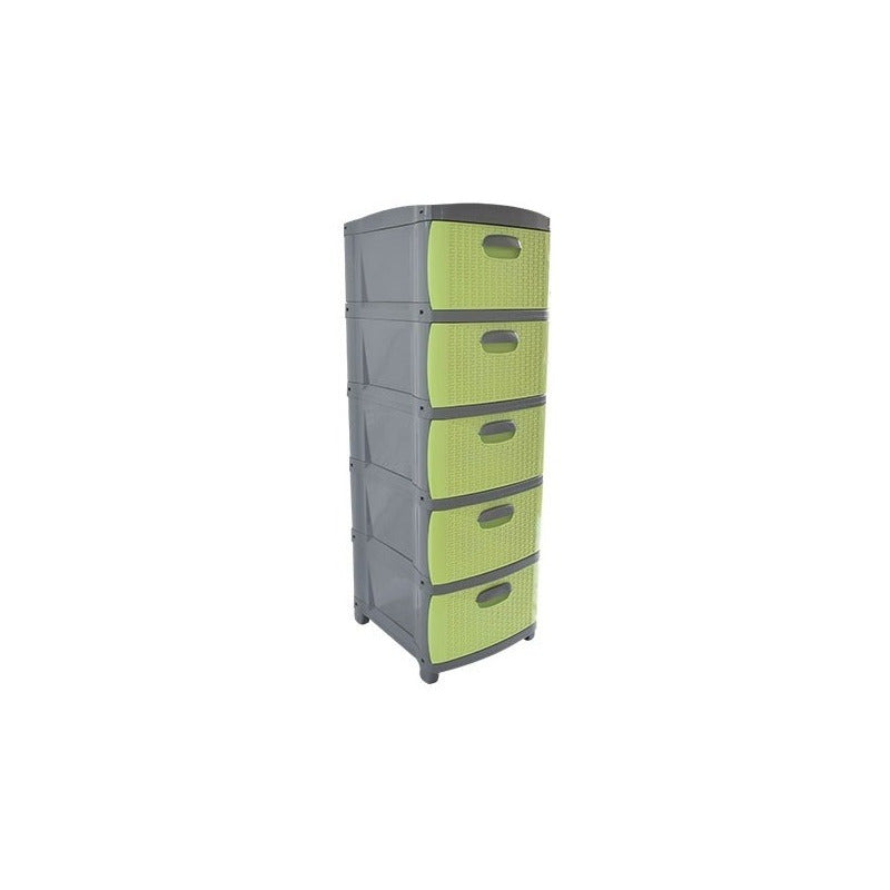 Cajonero Organizador Dubai 5 Gavetas Gavetero Plástico