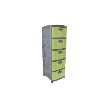 Cajonero Organizador Dubai 5 Gavetas Gavetero Plástico